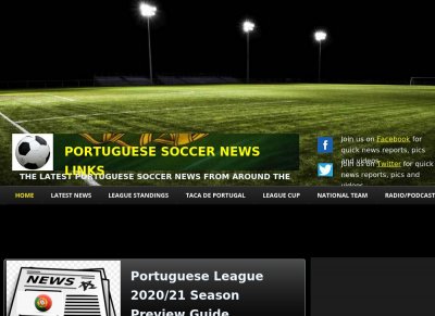 Portuguese Soccer News Links