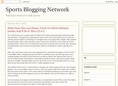 Sports Blogging Network